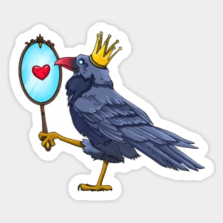 Crows self-confidence Sticker